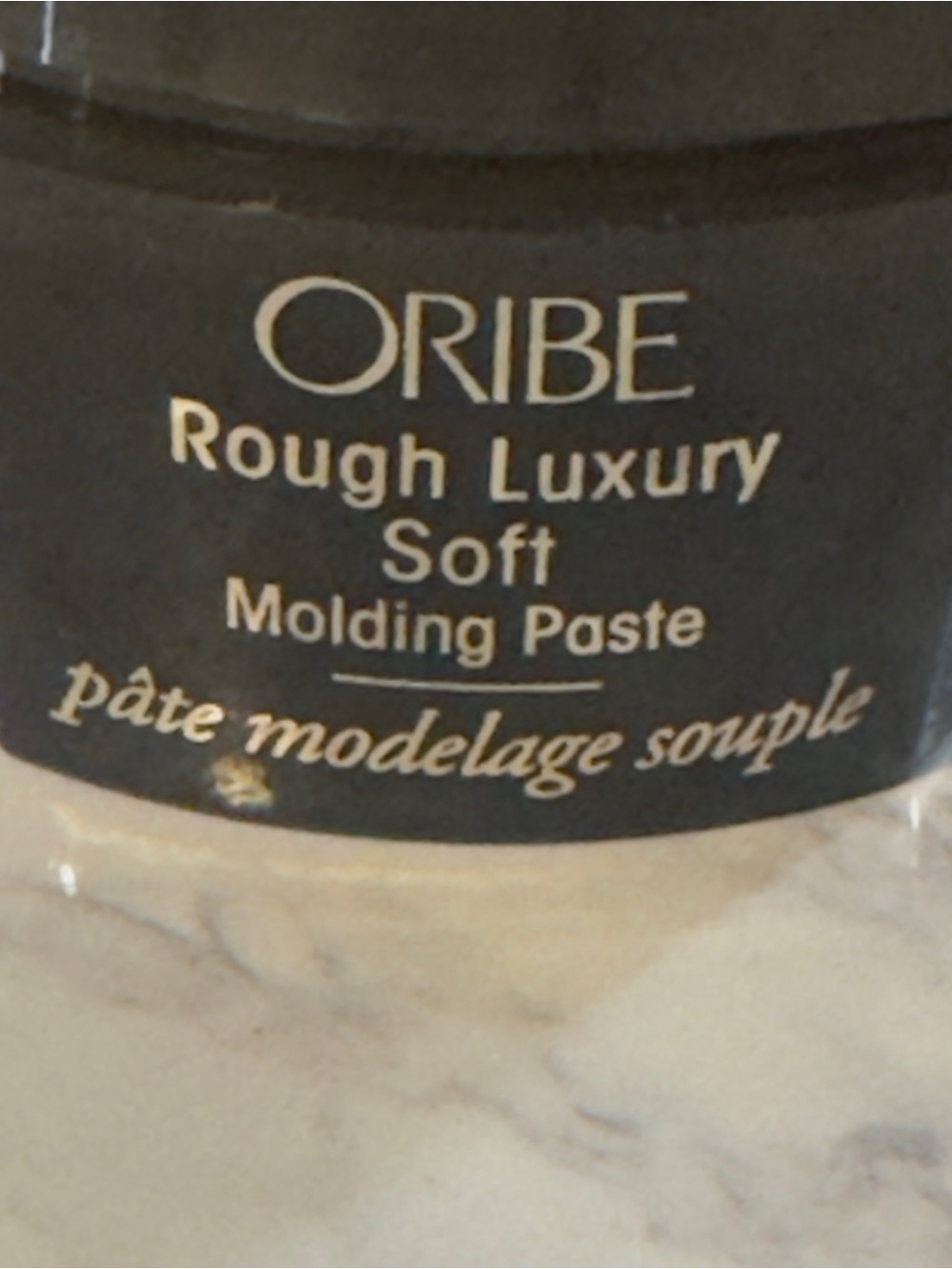 TWO Oribe Rough Luxury Soft Molding Paste - Black with Gold Lettering